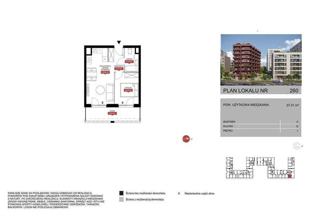 Mieszkanie na sprzedaż, 37 m², Warszawa Mokotów 