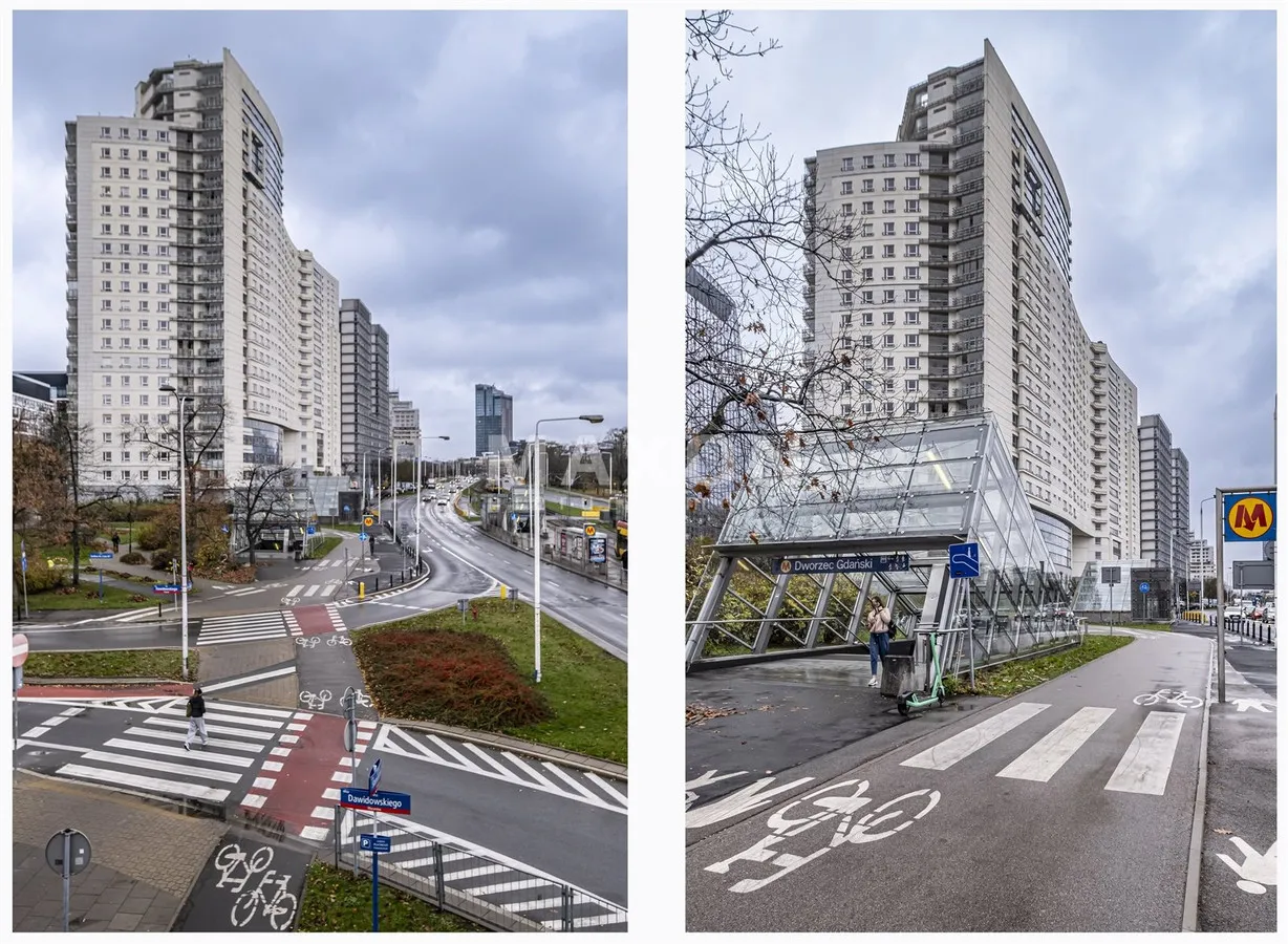 Mieszkanie przy metrze Dw. Gdański 