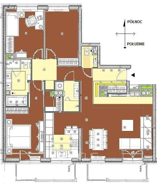 4 pokojowy apartament na Woli