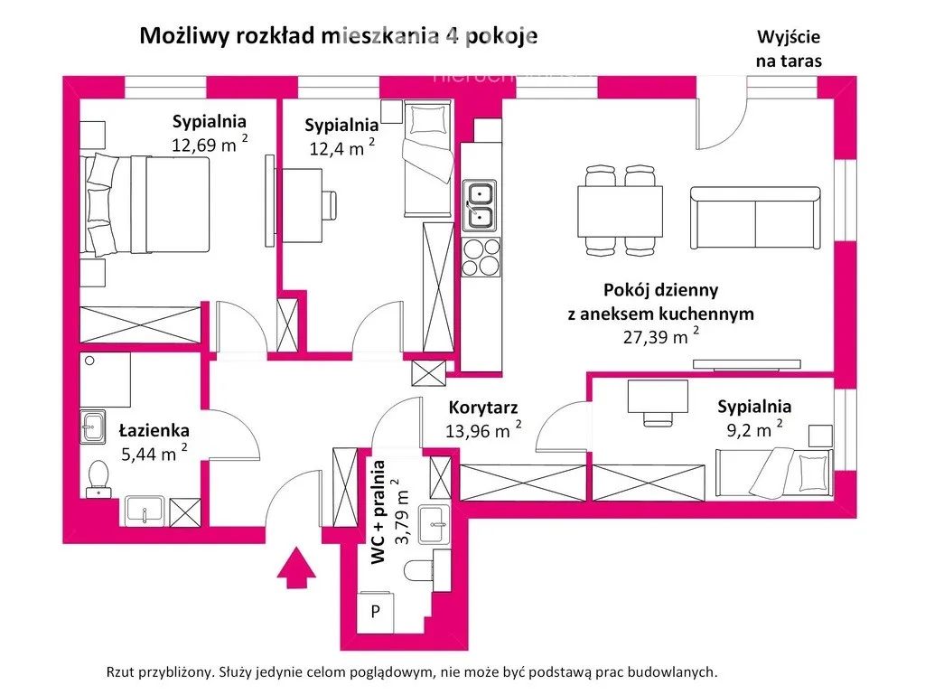 Mieszkanie na sprzedaż, 84 m², Warszawa Ursus Skorosze 