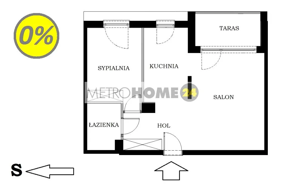 Apartament, ul. Zapłocie