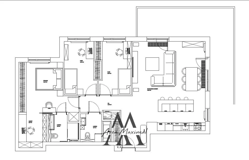 Sprzedam mieszkanie czteropokojowe : Warszawa Ochota Szczęśliwice , ulica Przy Parku, 100 m2, 2949000 PLN, 4 pokoje - Domiporta.pl