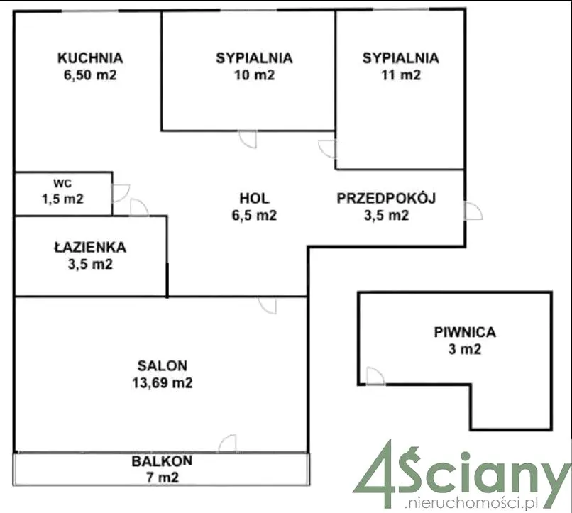 Mieszkanie, ul. Teligi