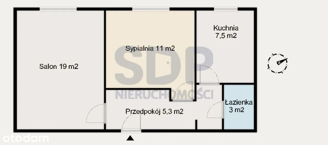 Mieszkanie na sprzedaż, 45 m², Warszawa Śródmieście Śródmieście Południowe 