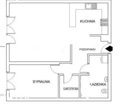 Warszawa Wilanów, ul. Adama Branickiego Mieszkanie - 2 pokoje - 62 m2 - 3 piętro