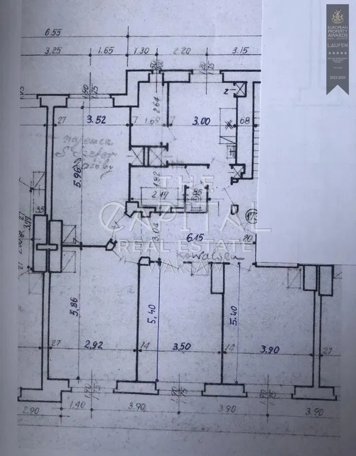 Apartament 4 pokoje w kamienicy na Powiślu 