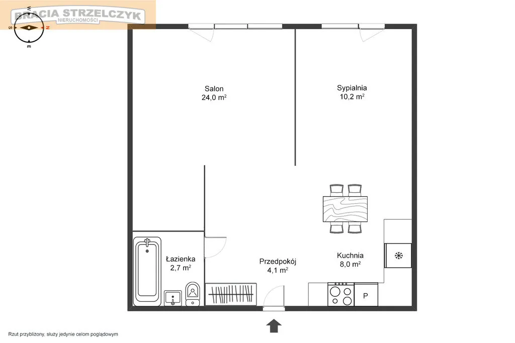 Sprzedam mieszkanie dwupokojowe: Warszawa Wola , ulica Krochmalna, 48 m2, 1100000 PLN, 2 pokoje - Domiporta.pl