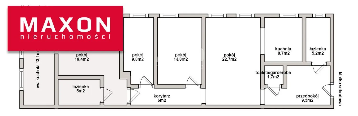 Mieszkanie na sprzedaż 5 pokoje 112m2