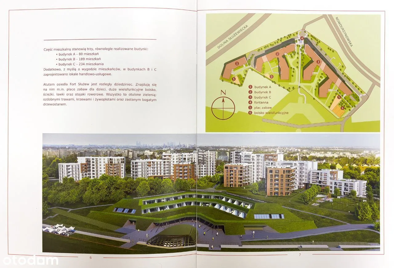 Apartament z widokiem na Park - ul. Fort Służew