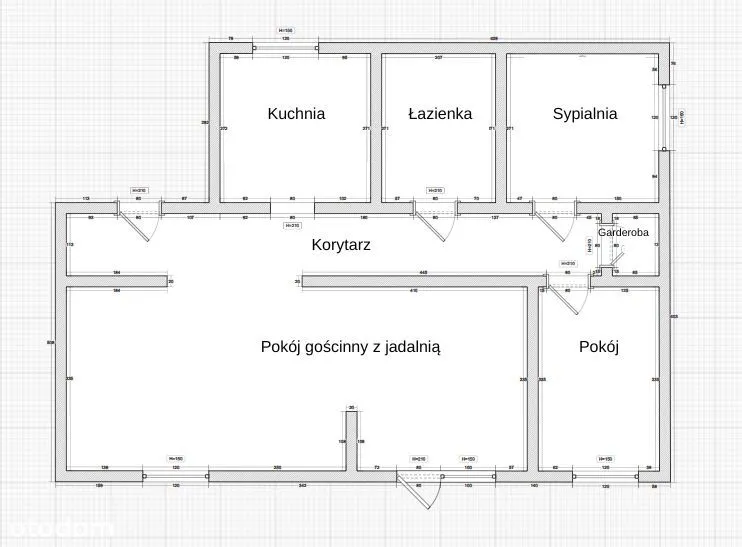 Górce / 4 pokoje/ 78m./ piwnica / parking / taras