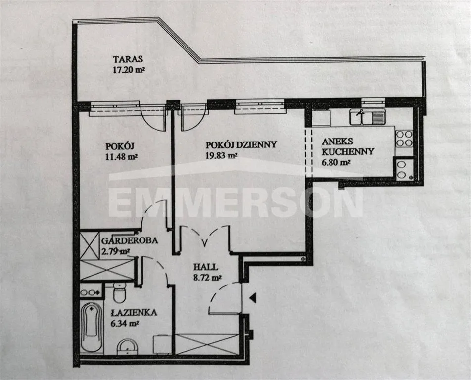 Wynajmę mieszkanie dwupokojowe: Warszawa Mokotów , ulica Bukowińska, 57 m2, 4200 PLN, 2 pokoje - Domiporta.pl