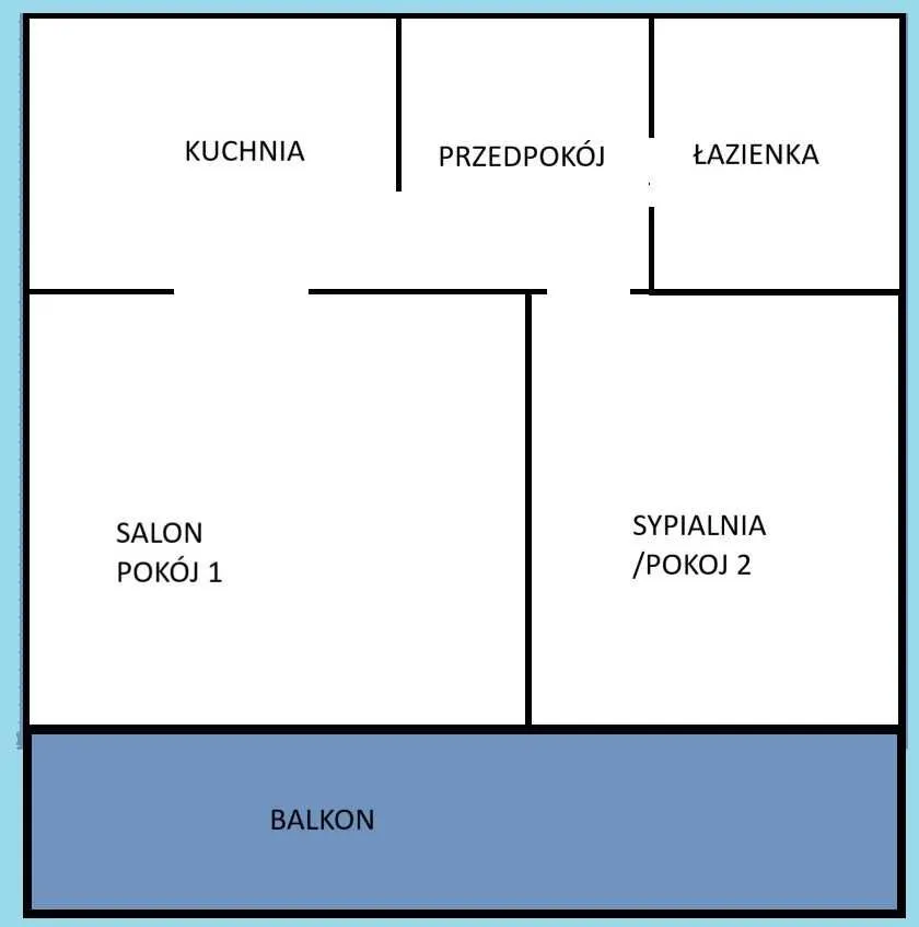 Warszawa Żoliborz, ul. Piaskowa Mieszkanie - 2 pokoje - 55 m2 - 2 piętro