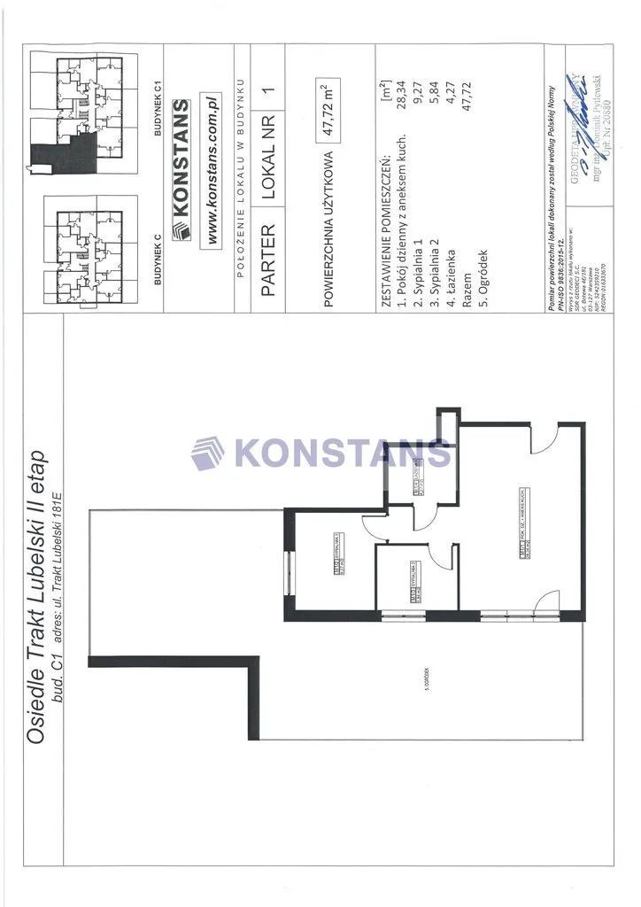 Sprzedam mieszkanie trzypokojowe: Warszawa , ulica Trakt Lubelski, 48 m2, 668080 PLN, 3 pokoje - Domiporta.pl