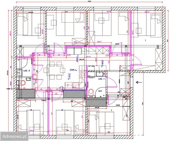 Warszawa Bemowo, ul. Szeligowska Mieszkanie - 7 pokoi - 92 m2 - 5 piętro