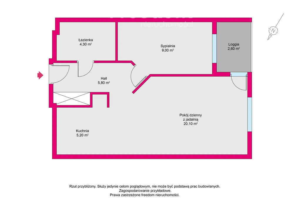 Mieszkanie na sprzedaż, 44 m², Warszawa Białołęka 