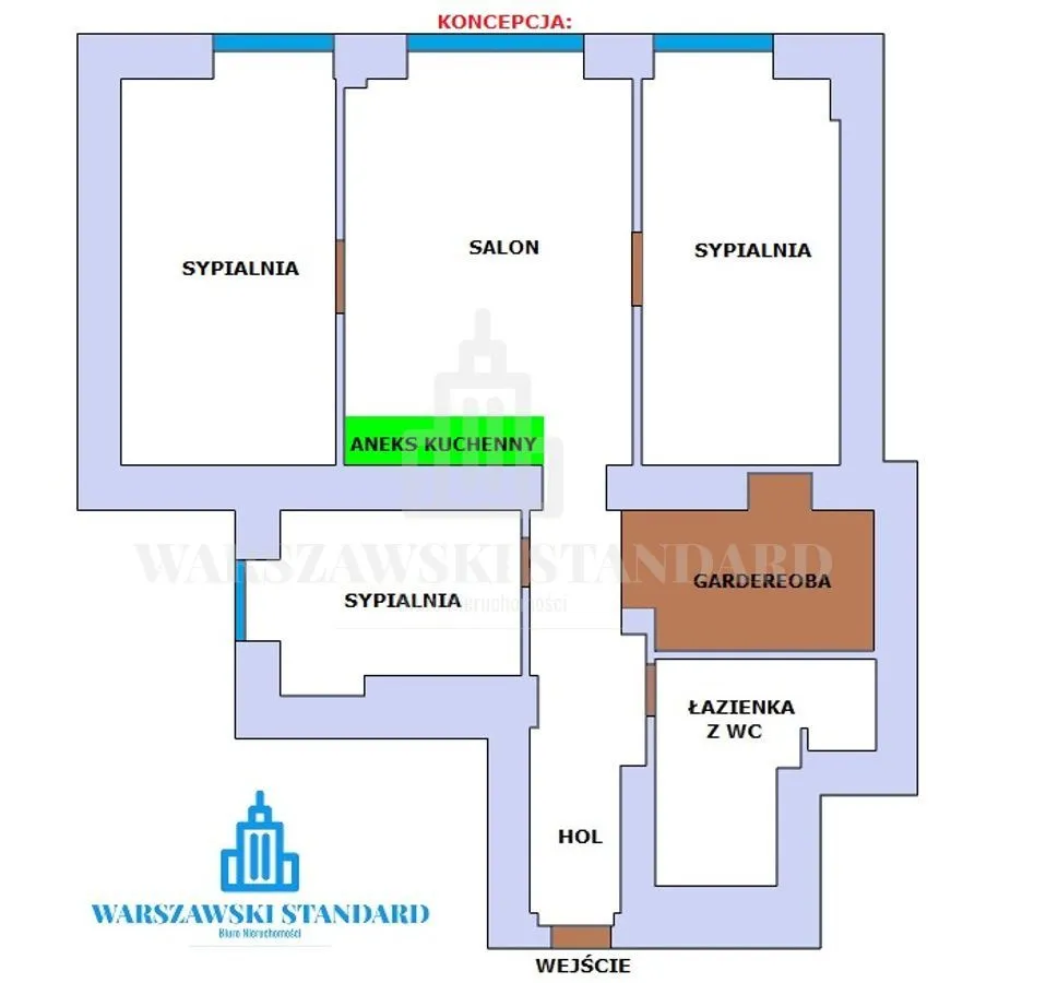 Mieszkanie na sprzedaż, 88 m², Warszawa Śródmieście Śródmieście Południowe 