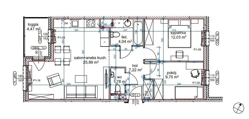 Mieszkanie na sprzedaż, 62 m², Warszawa Białołęka 