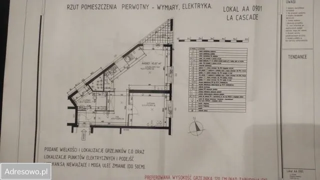 Warszawa Bielany, ul. Wojciecha Bogusławskiego Mieszkanie - 2 pokoje - 44 m2 - 9 piętro