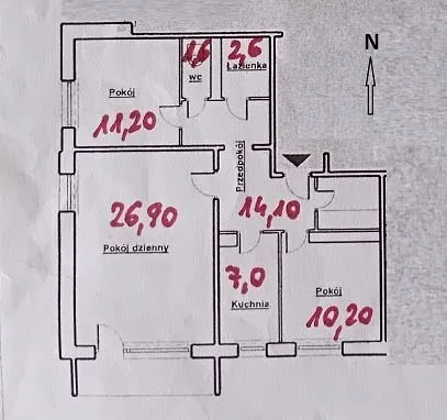 Mieszkanie na sprzedaż, 74 m², Warszawa Bielany 