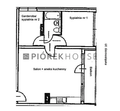 Mieszkanie na sprzedaż, 46 m², Warszawa Śródmieście 