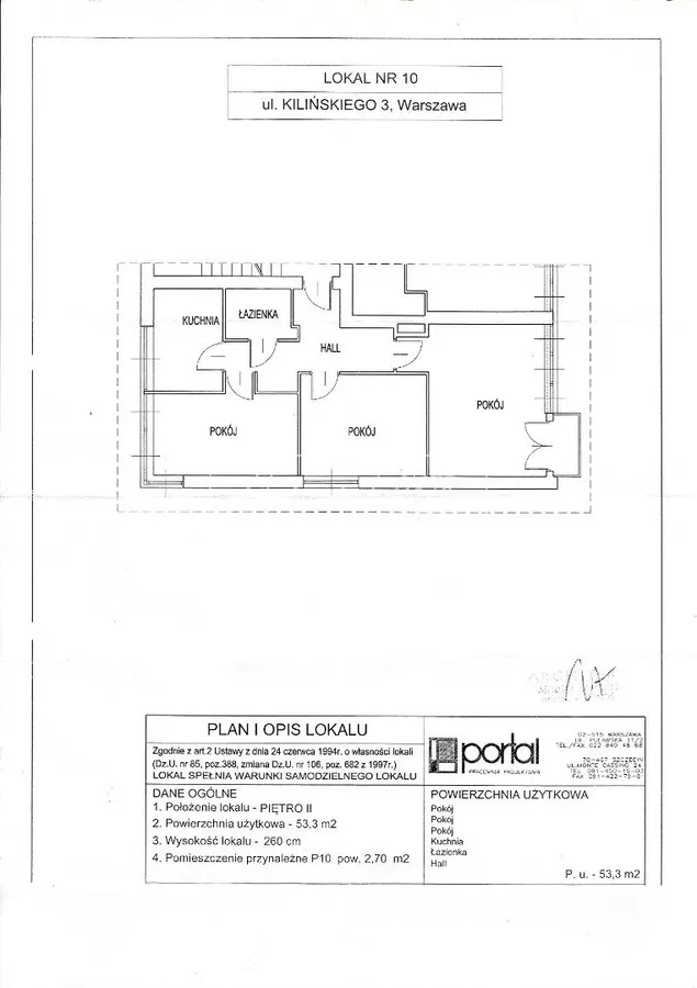 Mieszkanie na sprzedaż, 53 m², Warszawa Śródmieście Stare Miasto 