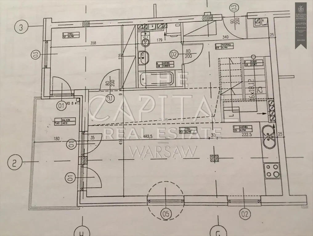 Mieszkanie na sprzedaż, 100 m², Warszawa Mokotów 