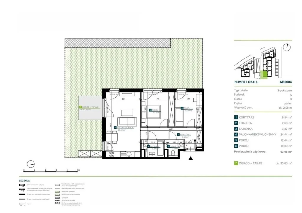 Mieszkanie na sprzedaż, 63 m², Warszawa Włochy 