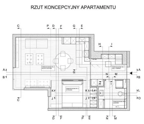 Warszawa Śródmieście, ul. Zygmunta Słomińskiego Mieszkanie - 2 pokoje - 48 m2 - 2 piętro