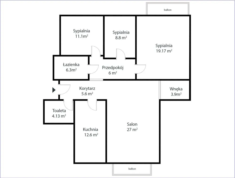 Unikalne 105,9 m², Wilanów, Jedyne na piętrze!