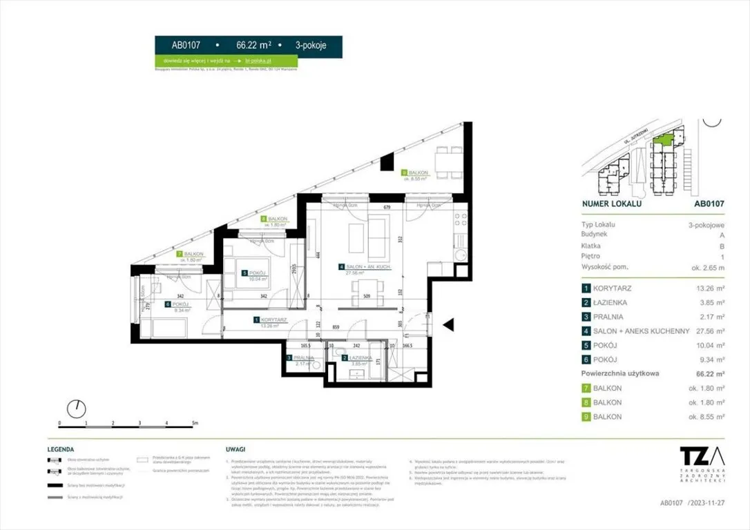 Sprzedam mieszkanie trzypokojowe: Warszawa Włochy , ulica Jutrzenki, 66 m2, 956000 PLN, 3 pokoje - Domiporta.pl