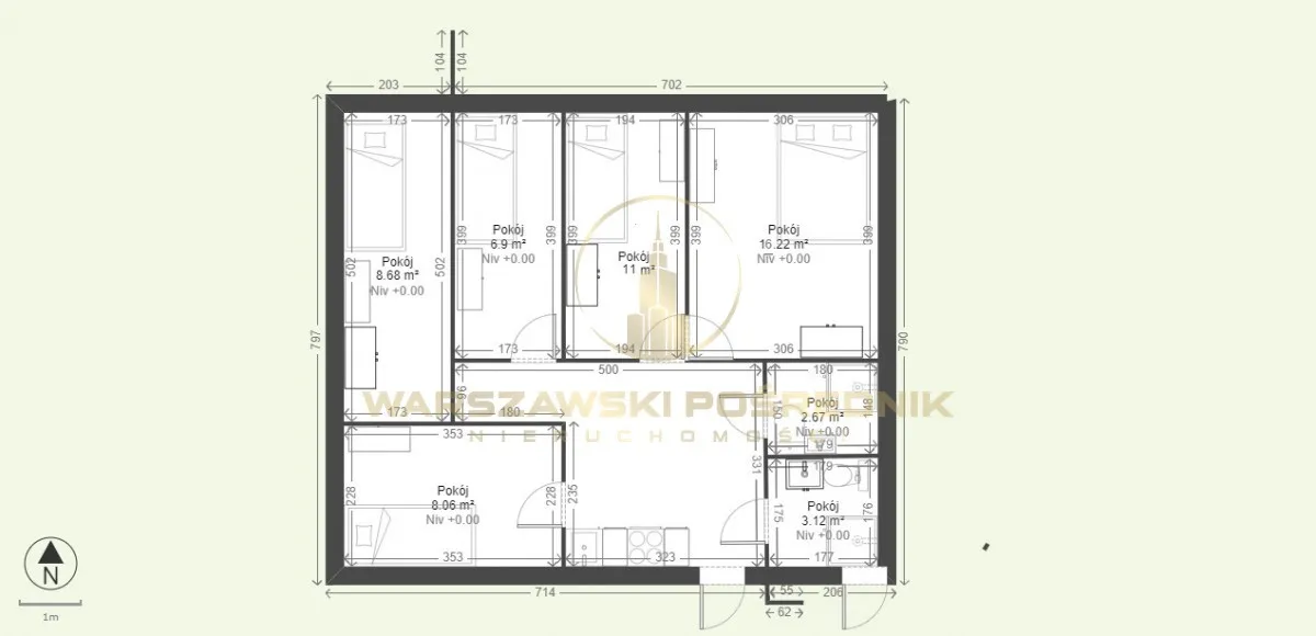 Mieszkanie na sprzedaż, 65 m², Warszawa Bemowo 