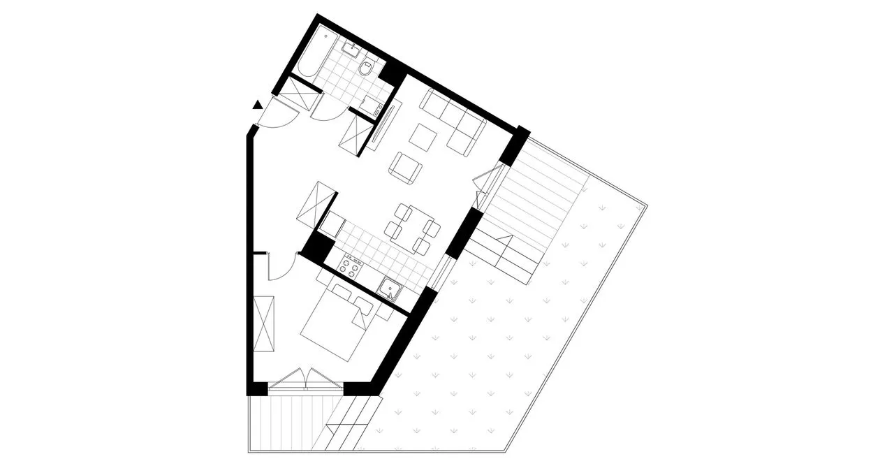 2-pokojowe mieszkanie 49m2 + ogródek