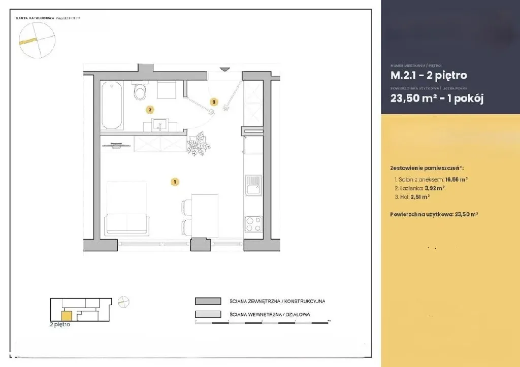 Sprzedam kawalerkę: Warszawa Praga-Południe , 23 m2, 653300 PLN, 1 pokój - Domiporta.pl