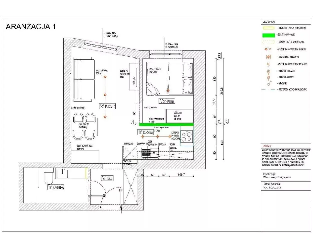 Mieszkanie na sprzedaż 2 pokoje 35m2