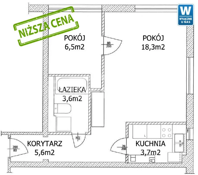 Mieszkanie na sprzedaż, 37 m², Warszawa Śródmieście 