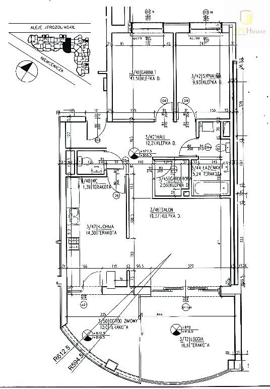 Komfortowe w doskonałej lokalizacji 4 Pokoje 102 m2 Warszawa-Stara Ochota 