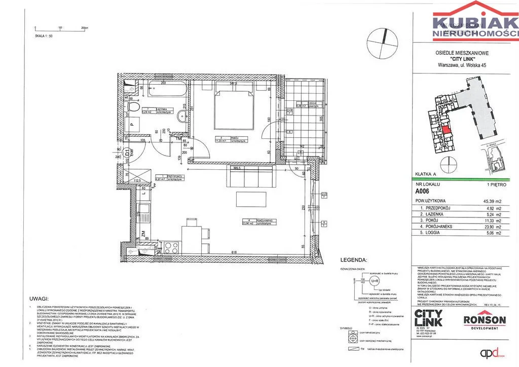 Mieszkanie do wynajęcia, 45 m², Warszawa Wola Czyste 