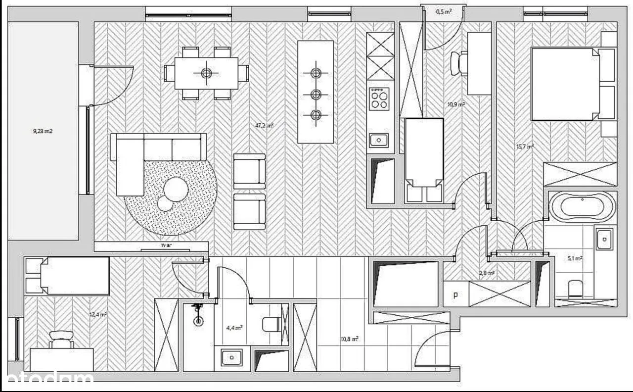 4 pok. apartament Bliska Wola, ul. Siedmiogrodzka