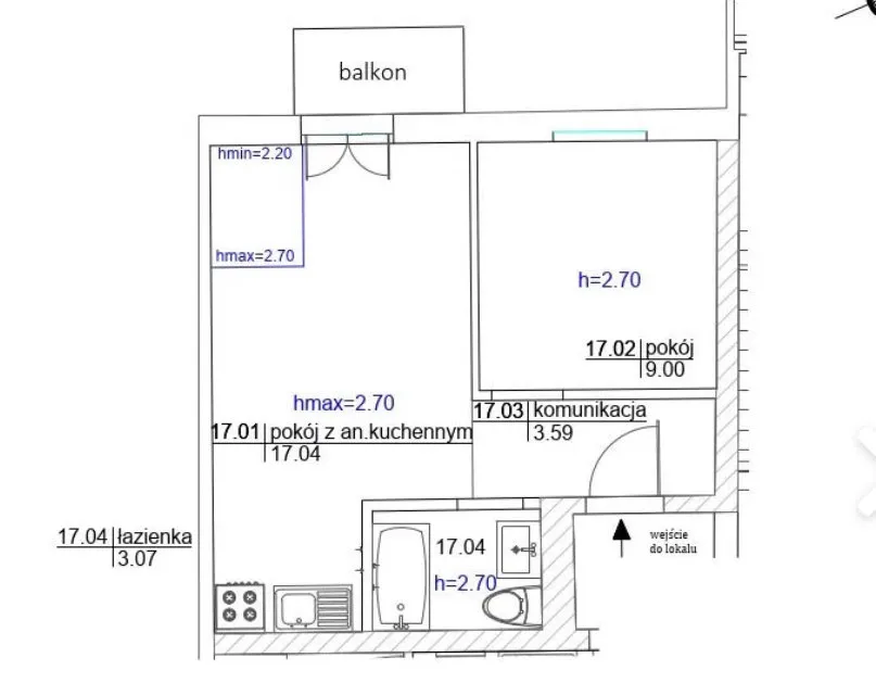 Dwupokojowe z balkonem/kamienica LUX/obok Konesera 