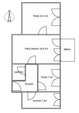 Mieszkanie na sprzedaż, 54 m², Warszawa Śródmieście 