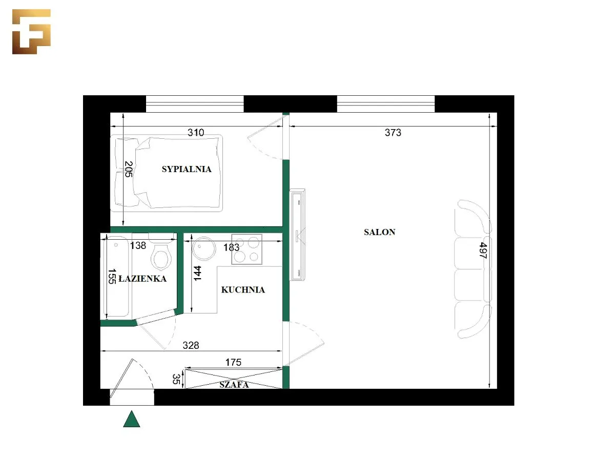 Sprzedam mieszkanie dwupokojowe: Warszawa Żoliborz , ulica ks. Jerzego Popiełuszki, 34 m2, 775000 PLN, 2 pokoje - Domiporta.pl