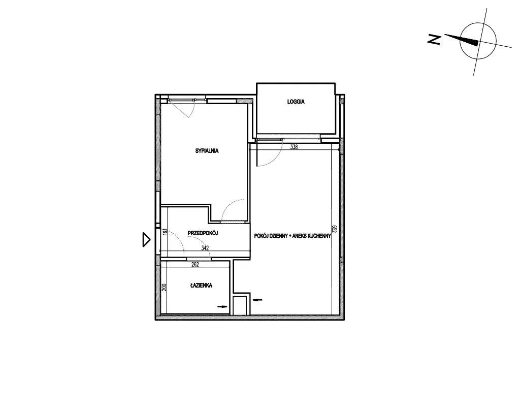 Elegancki 2-pok. apartament pierwszy wynajem