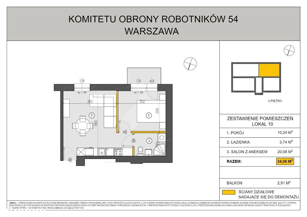 Apartament na sprzedaż za 450000 zł w Okęcie, Włochy, Warszawa