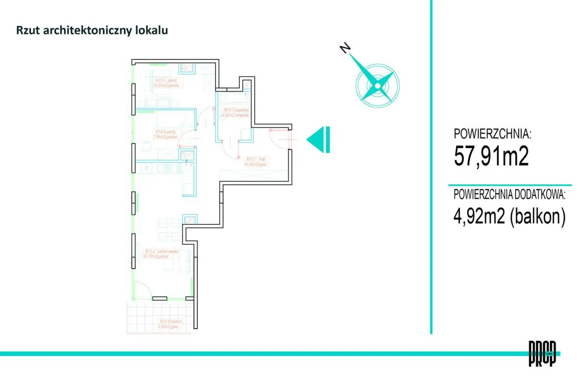 Apartament na sprzedaż za 769000 zł w Nowy Rembertów, Rembertów, Warszawa