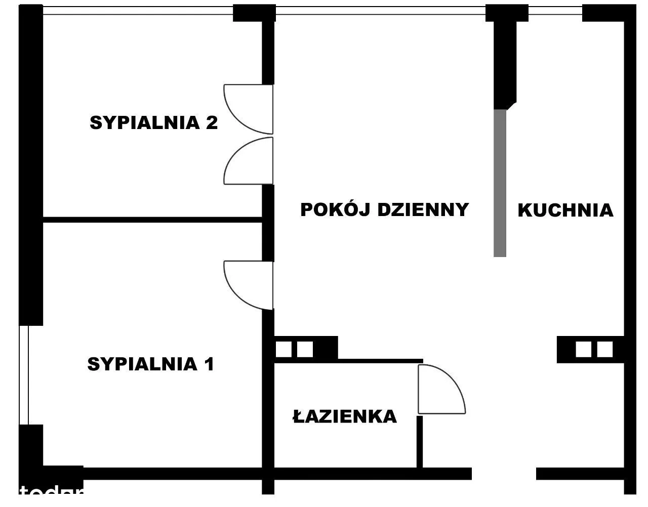 Górnośląska 47m 1p. wyposażone do odświeżenia bezp