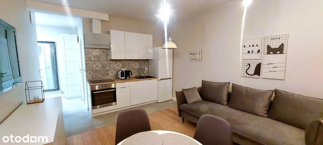 Apartament z ogródkiem/ metro Daszyńskiego