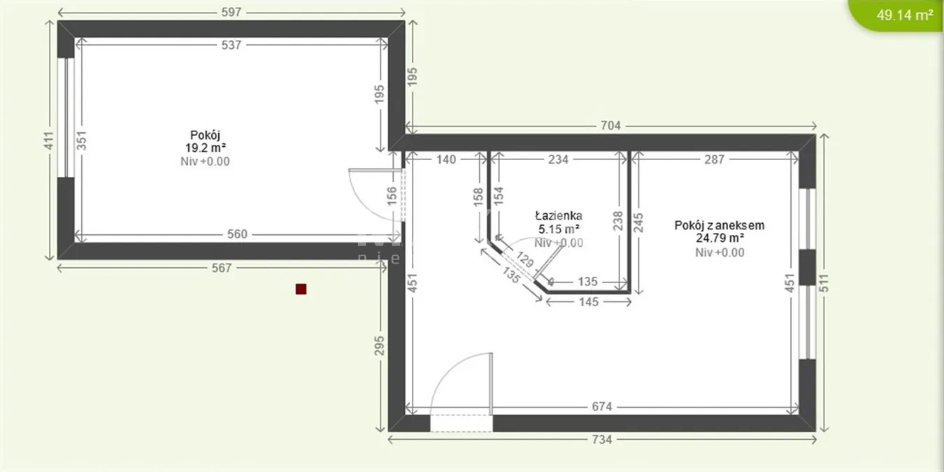 Mieszkanie na sprzedaż, 48 m², Warszawa Śródmieście 