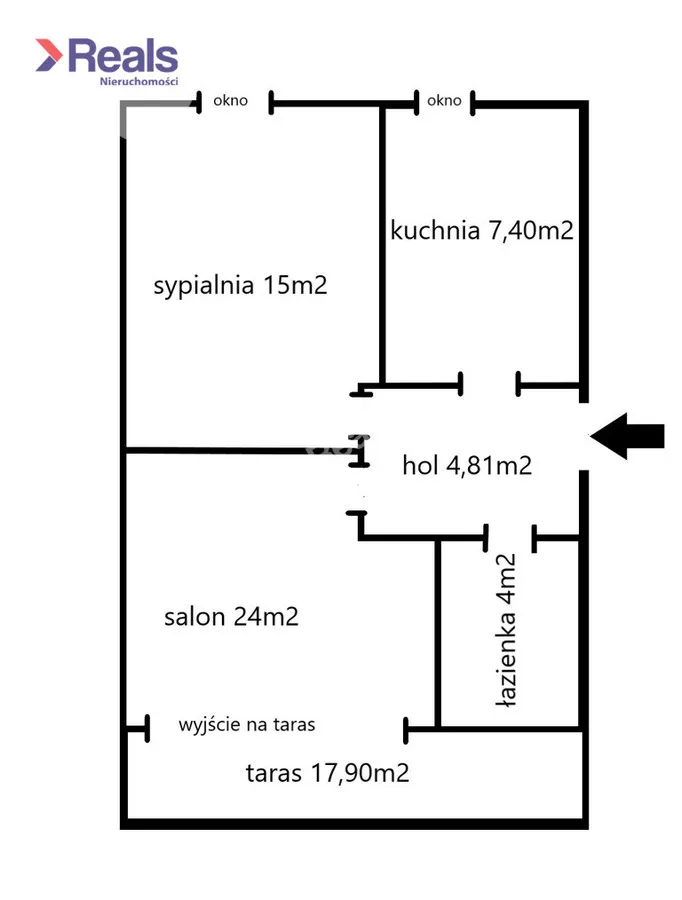 Mieszkanie na sprzedaż, 54 m², Warszawa Bielany Stare Bielany 