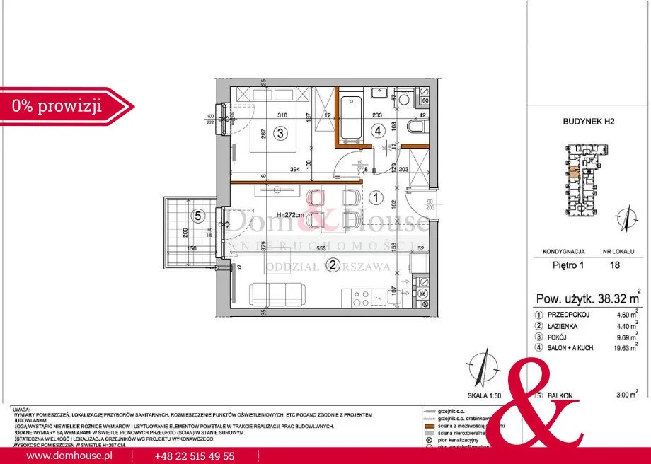 Mieszkanie na sprzedaż, 38 m², Warszawa Rembertów 