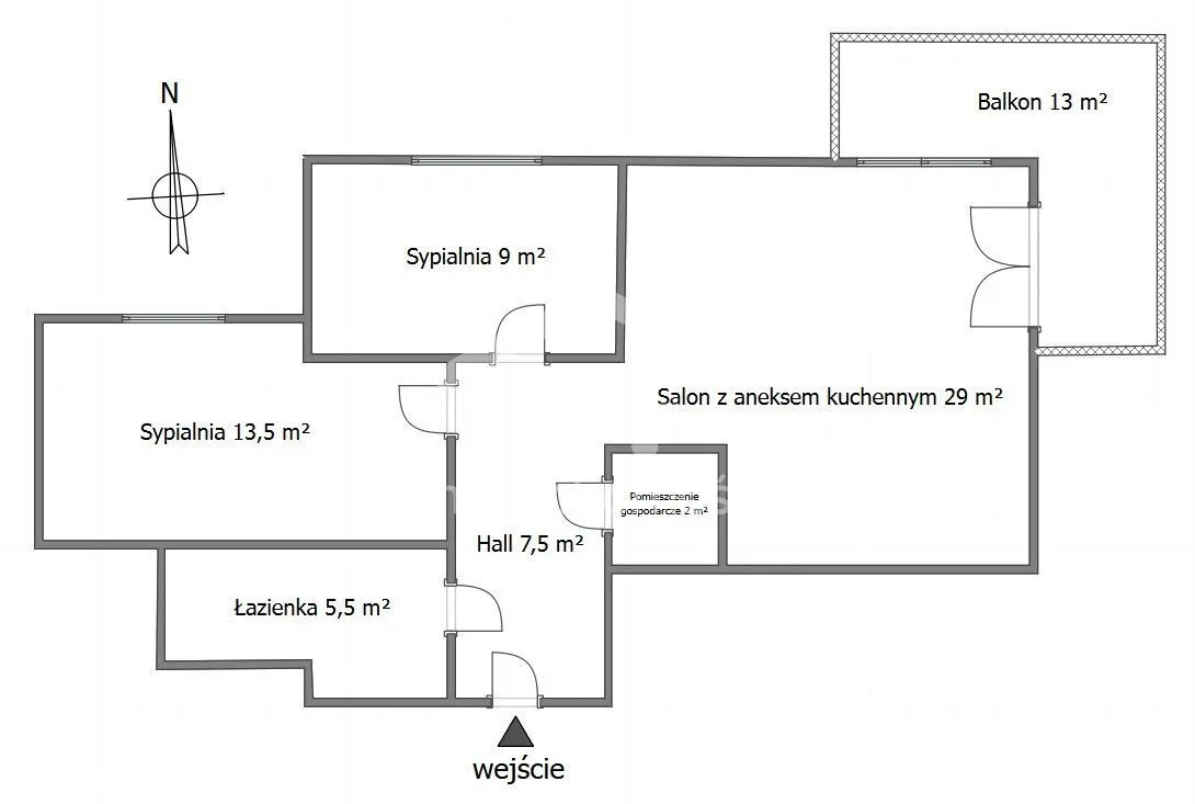 Mieszkanie na sprzedaż, 66 m², Warszawa Włochy Raków 